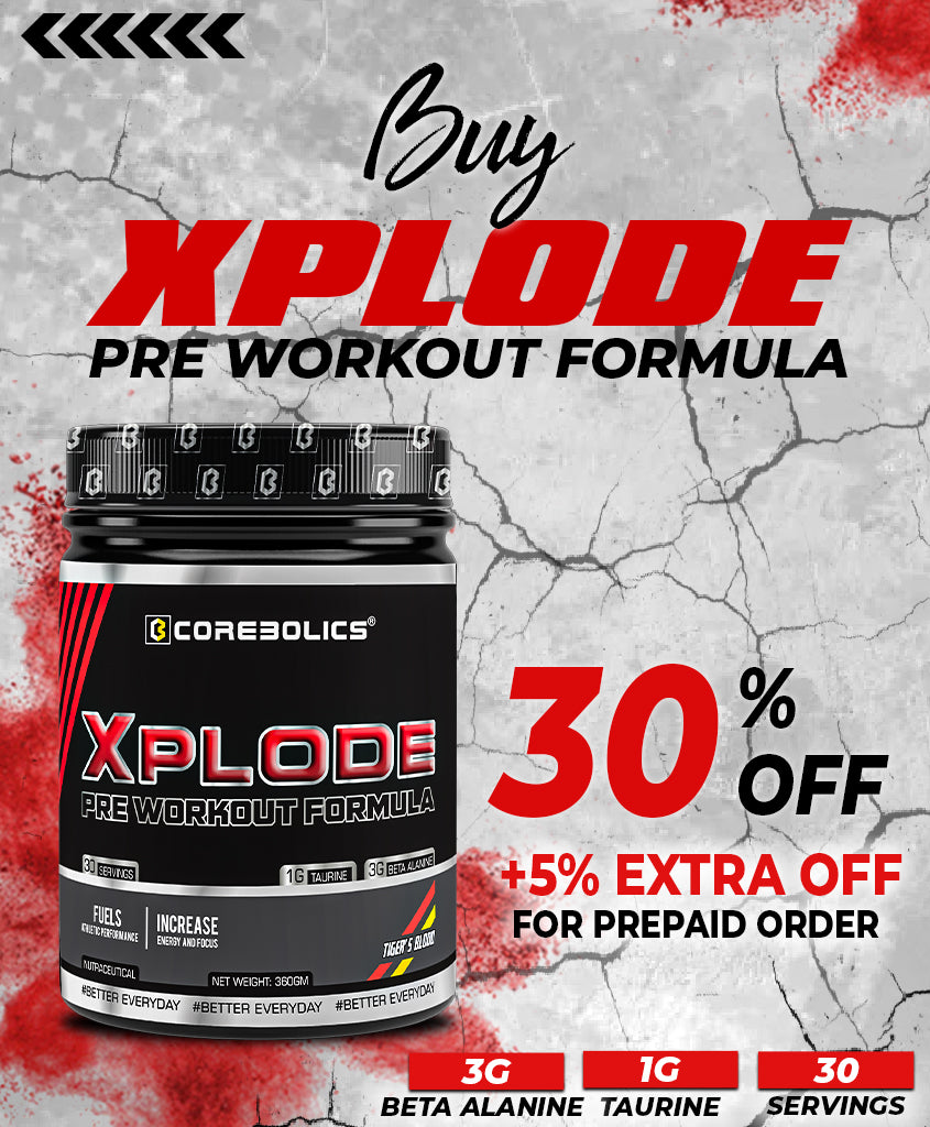 Corebolics Xplode Pre Workout Formula(360 gm, 30 Servings)