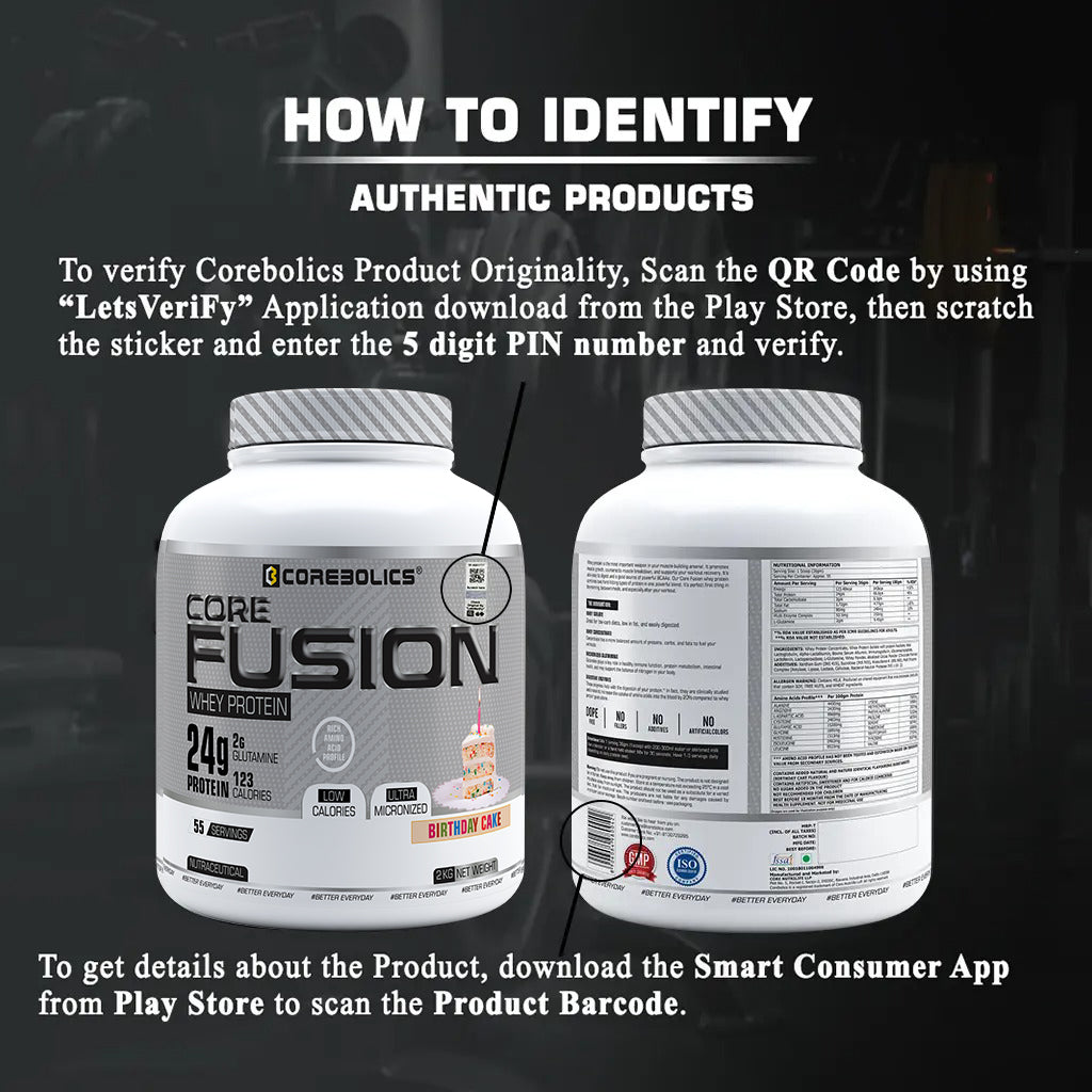 COREBOLICS CORE FUSION WHEY PROTEIN (2 KG , 55 SERVINGS)