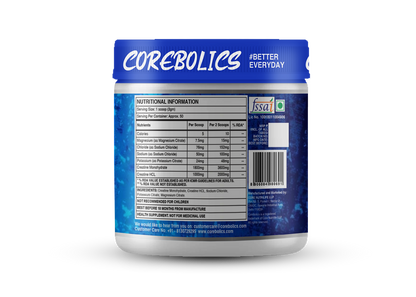 Corebolics Creatine (Creatine + Electrolyte) (Unflavored, 150 gm, 50 Servings)