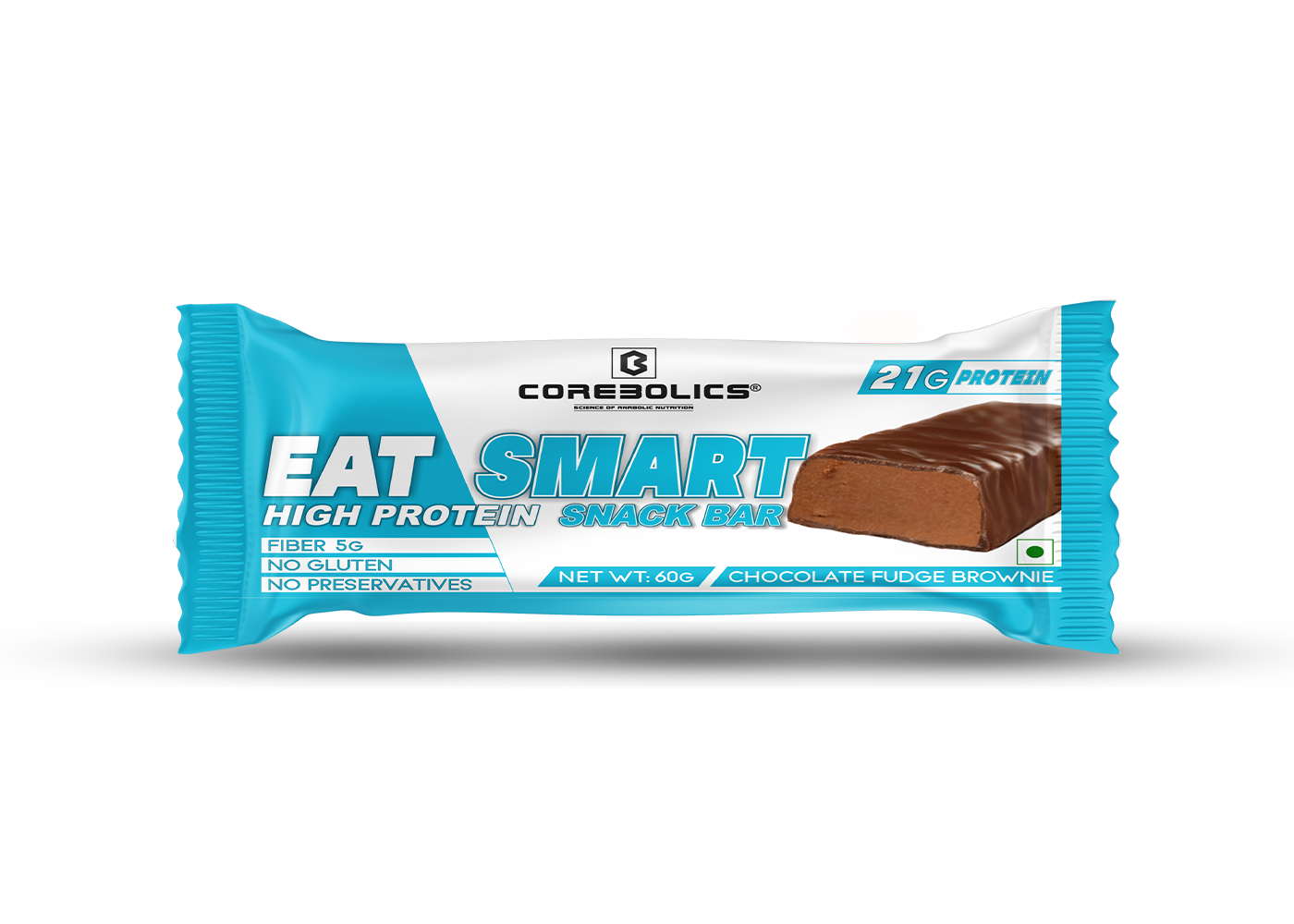 Corebolics  Eat Smart High-Protein Snack Bars (21 gm Protein, 6 Bars)