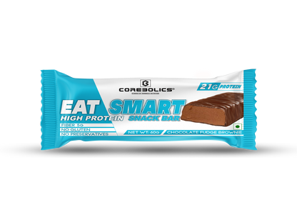 Corebolics  Eat Smart High-Protein Snack Bars (21 gm Protein, 6 Bars)