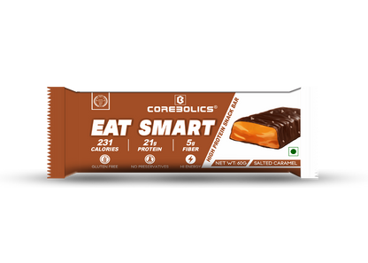 Corebolics  Eat Smart High-Protein Snack Bars (21 gm Protein, 6 Bars)