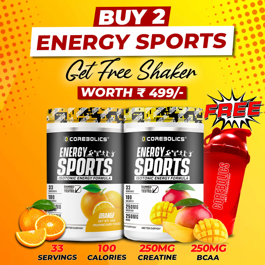 BUY 2 COREBOLICS ENERGY SPORTS + ( GET FREE SHAKER )