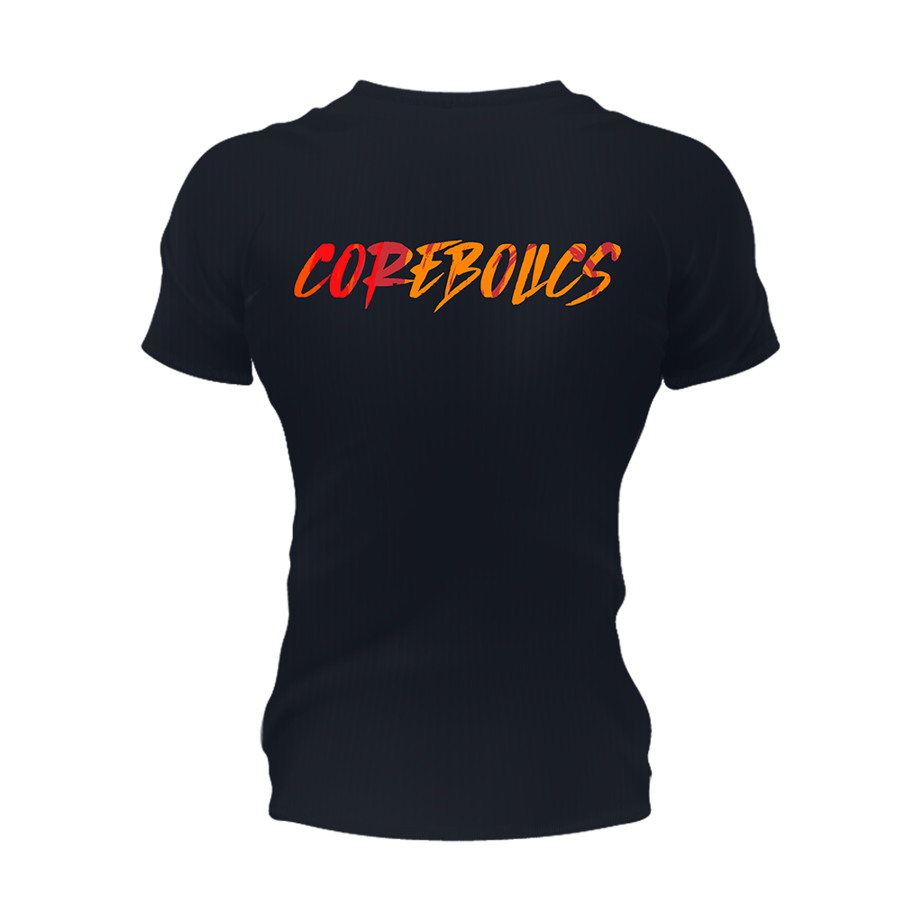 COREBOLICS Gym T-Shirt Dry Fit, Dark Navy Blue