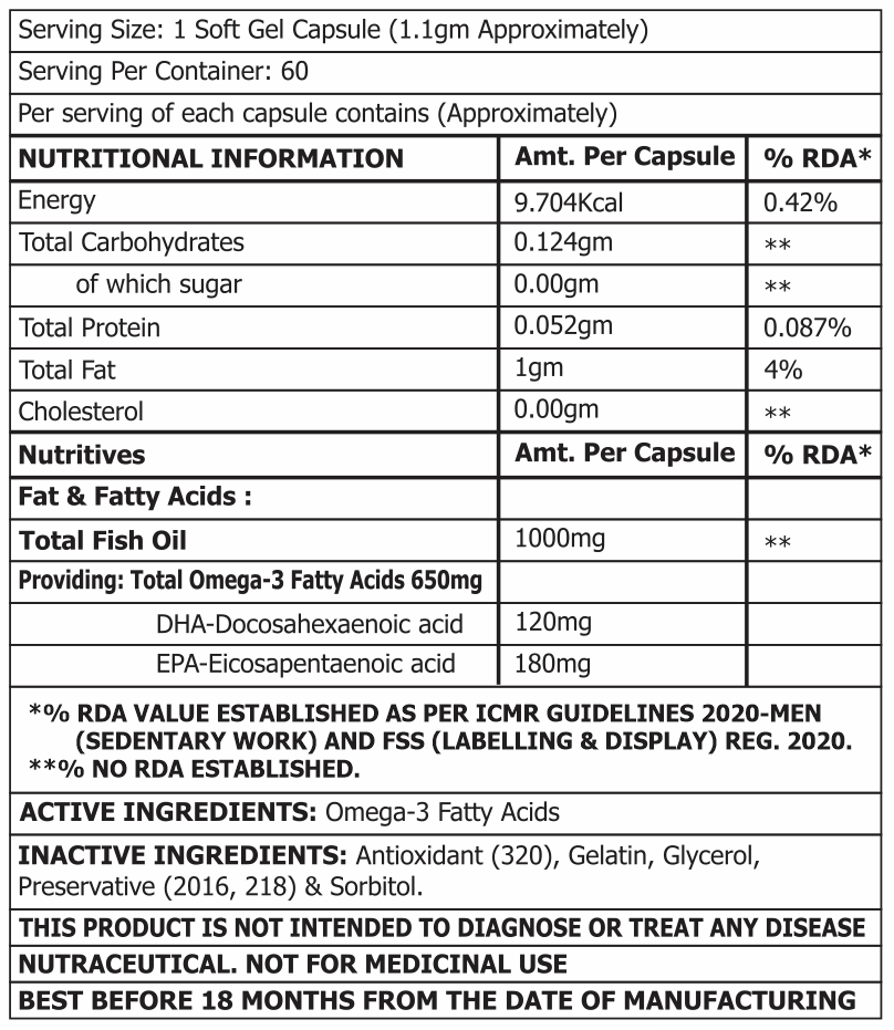 Corebolics Omega-3