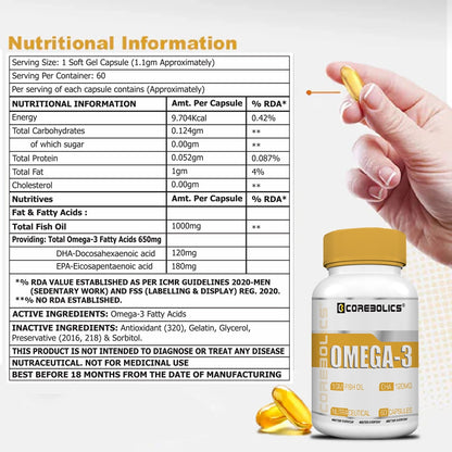 Corebolics Omega-3