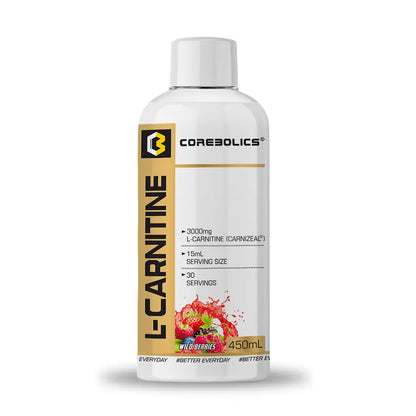 Corebolics L-Carnitine Liquid (450 ml, 30 serving)