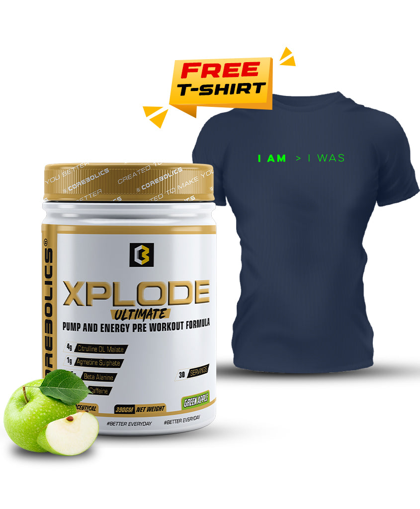 Xplode Ultimate Green Apple with Free T-shirt