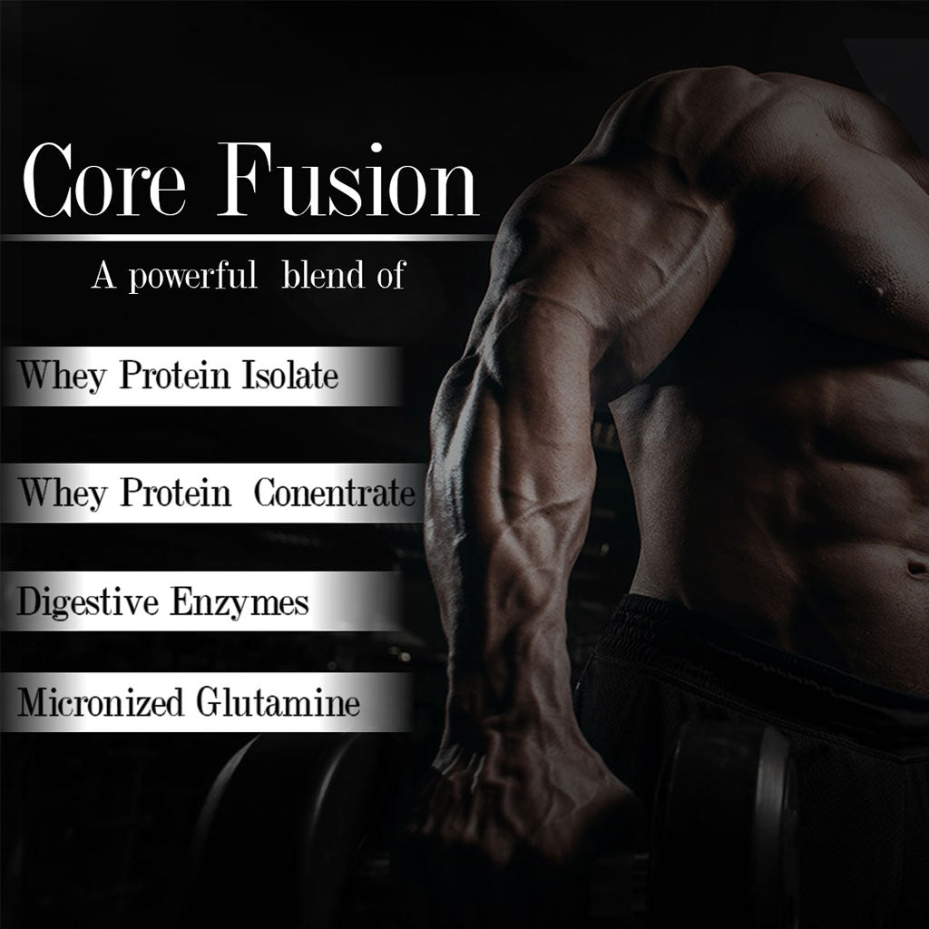 Corebolics Core Fusion Whey Protein  (1 kg, 28 Servings )