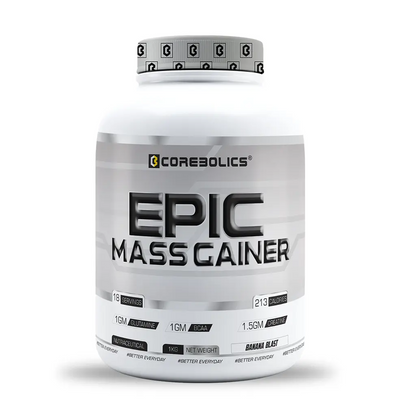 Corebolics Epic Mass Gainer(1 kg, 18 Servings) + T-shirt free