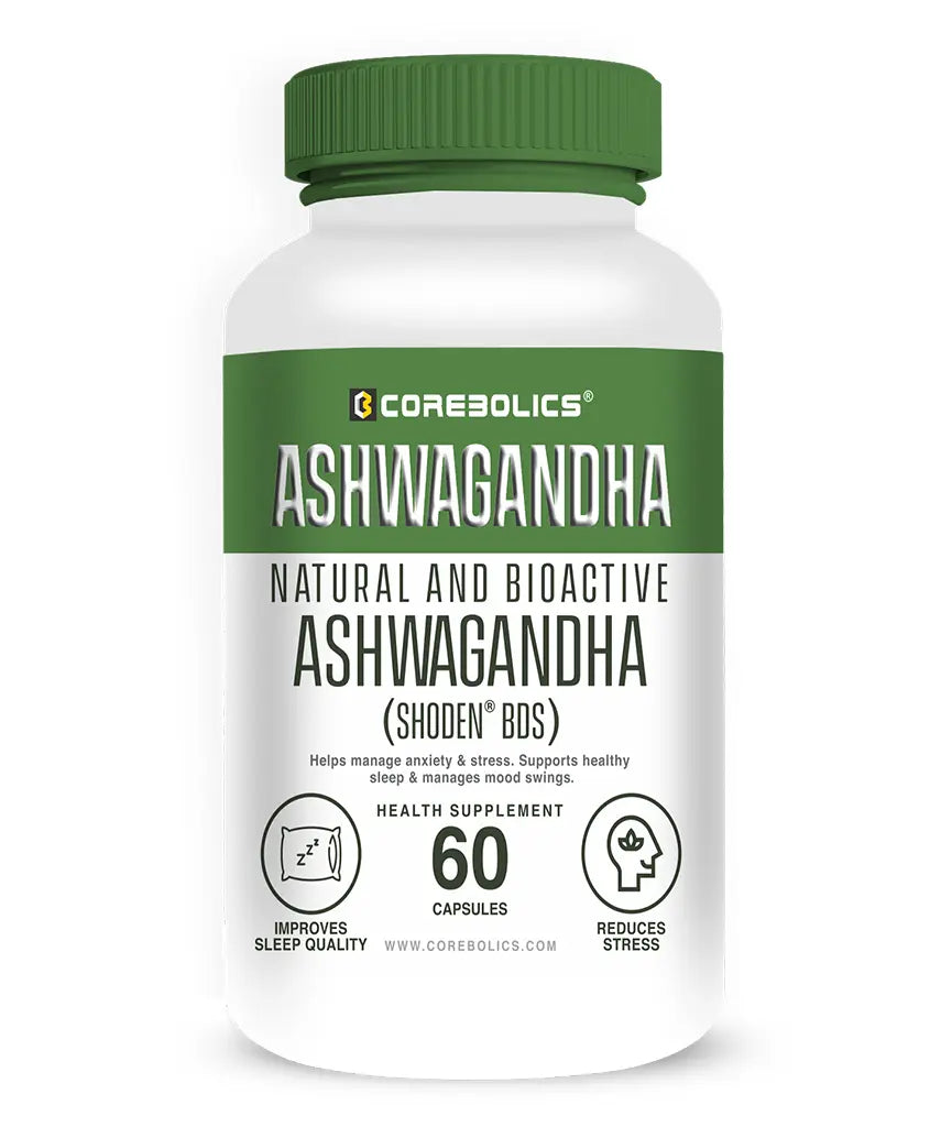 COREBOLICS ASHWAGANDHA 500mg, 60 CAPSULES