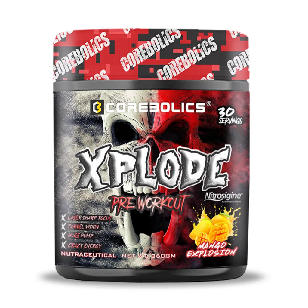 COREBOLICS XPLODE (BLACK SERIES) PRE WORKOUT (360 GM, 30 SERVINGS)