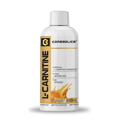 Corebolics L-Carnitine Liquid (450 ml, 30 serving)