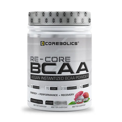 Corebolics Re-Core BCAA(450 gm, 30 Servings)