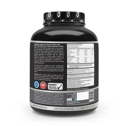 COREBOLICS NITROCORE WHEY PROTEIN (2 KG, 47 SERVINGS) + Free Shaker