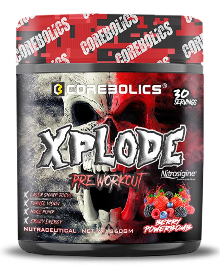 XPLODE PRE WORKOUT BLACK 