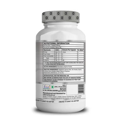 Corebolics L-Arginine (Nitric Oxide Booster)