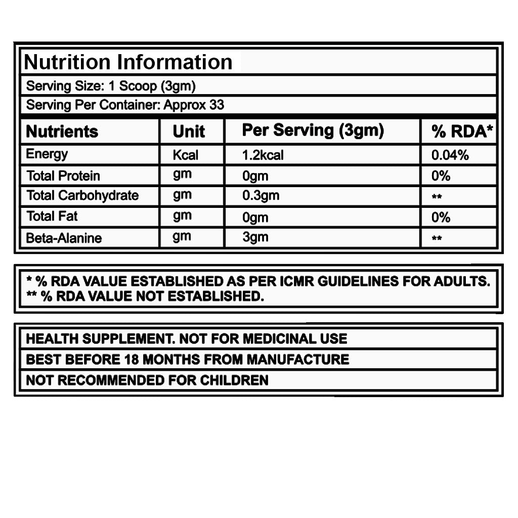 Corebolics Beta-Alanine (Improve Athletic Performance)