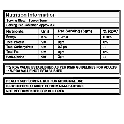 Corebolics Beta-Alanine (Improve Athletic Performance)